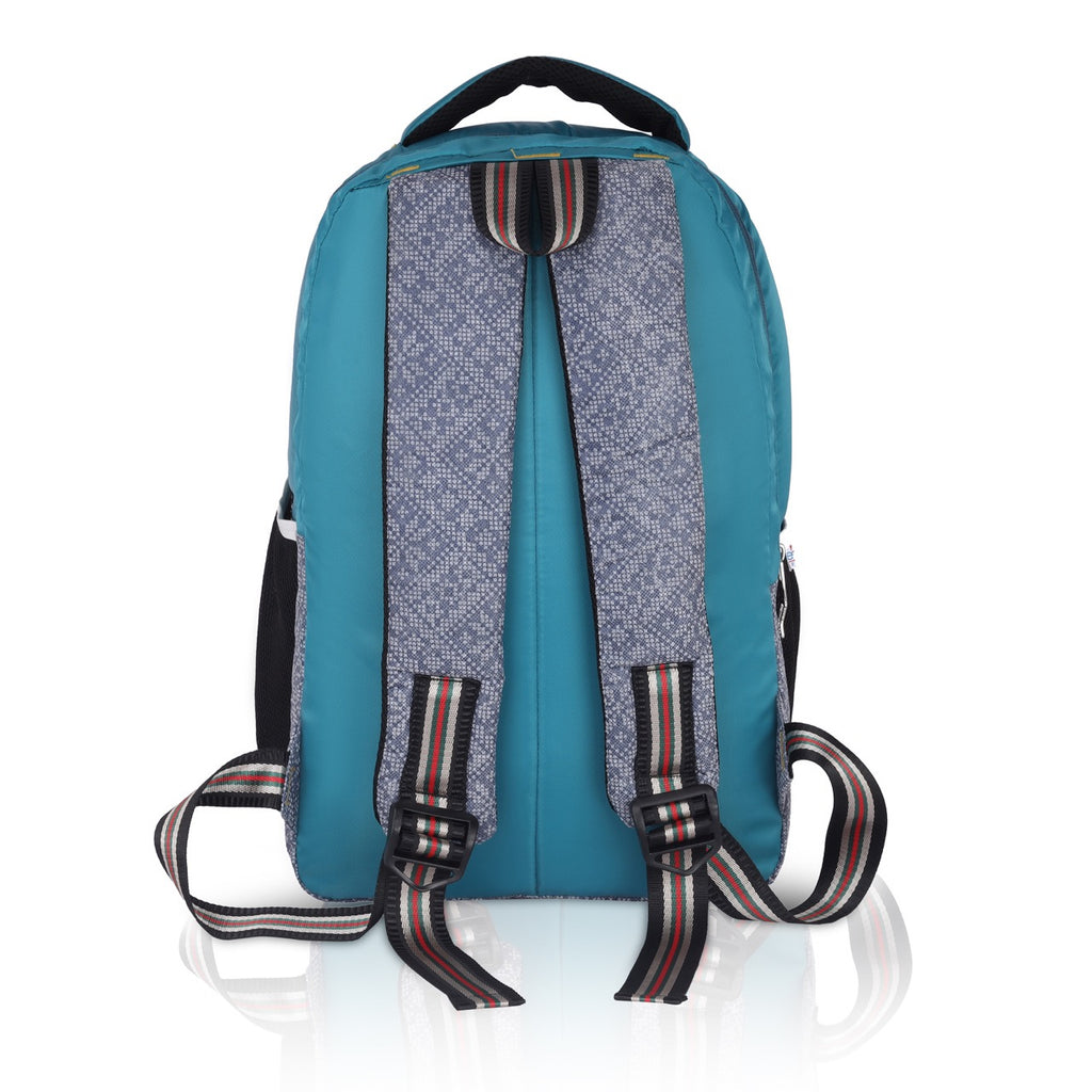 Seenlee Premium Teal Backpack | Stylish Multipurpose College, Office & Travel Laptop Bag for Men & Women
