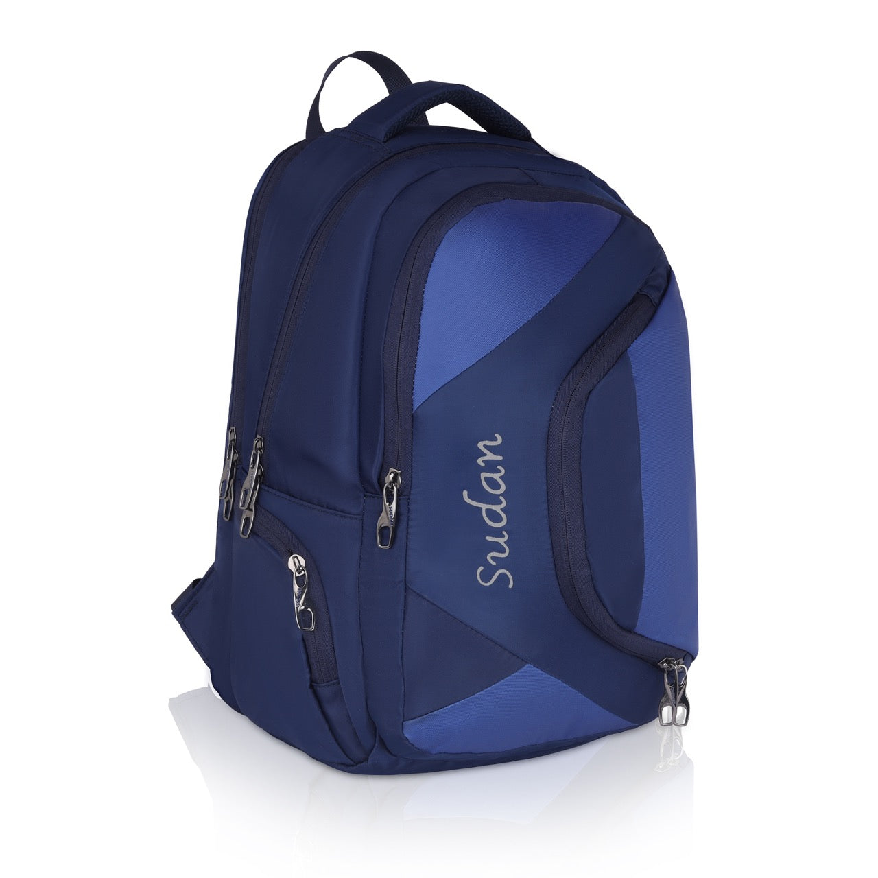 Sudan Large Laptop Backpack for Men & Women | 18.5 Inch Spacious Multi-Compartment College, Office & Travel Backpack | Daily Use Bag for Students & Professionals | Blue