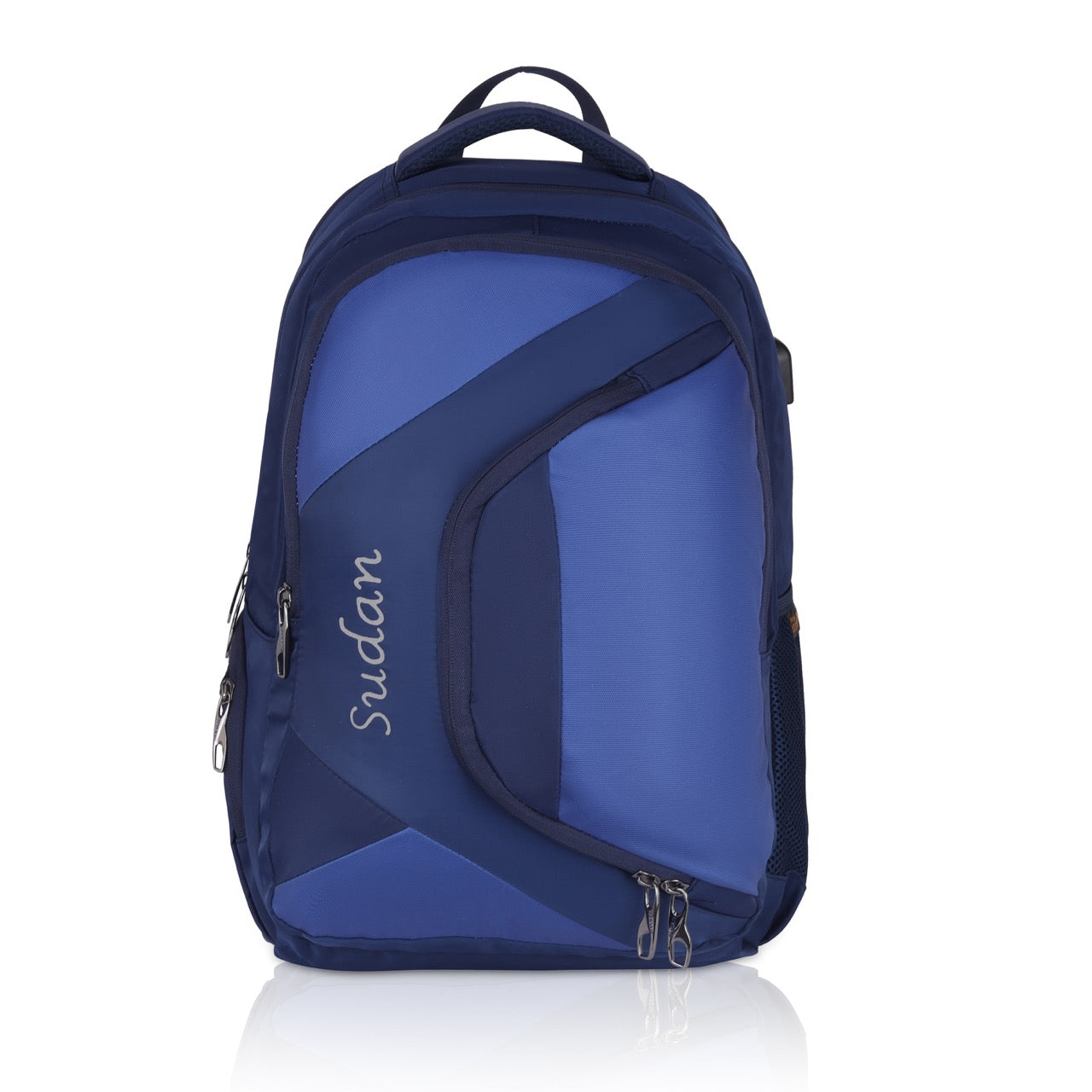 Sudan Large Laptop Backpack for Men & Women | 18.5 Inch Spacious Multi-Compartment College, Office & Travel Backpack | Daily Use Bag for Students & Professionals | Blue