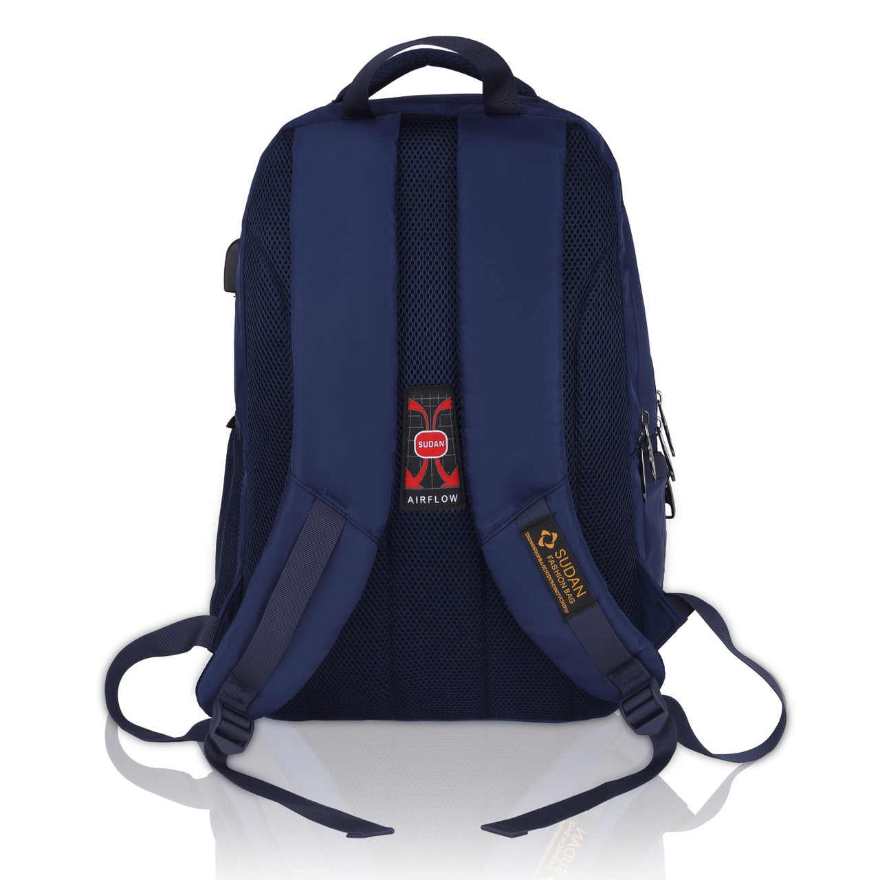 Sudan Large Laptop Backpack for Men & Women | 18.5 Inch Spacious Multi-Compartment College, Office & Travel Backpack | Daily Use Bag for Students & Professionals | Blue