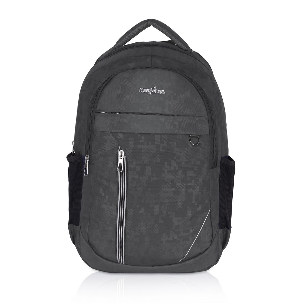 Seenlee Premium Grey Backpack | Stylish Laptop Backpack for College, Office & Travel | Multipurpose Bag for Men & Women