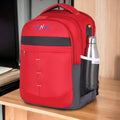 Seenlee Premium Red Backpack for Men & Women | Stylish College, Office & Travel Backpack | Multipurpose Laptop Bag