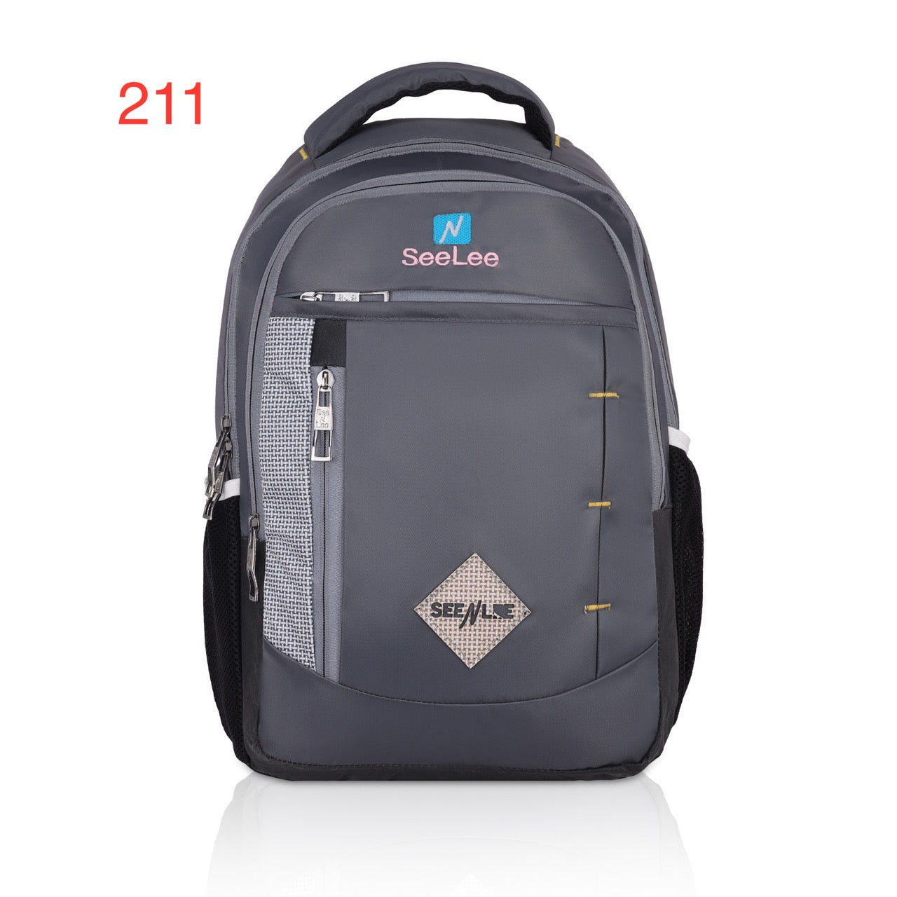 Seenlee Premium Grey Backpack | 18.5 Inch Multipurpose Laptop Backpack for College, Office & Travel | Stylish Bag for Men & Women