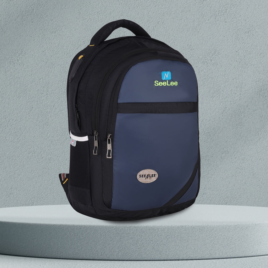 Seenlee Premium Dual-Tone Backpack | 18.5 Inch Multipurpose Laptop Backpack for College, Office & Travel | Stylish Bag for Men & Women