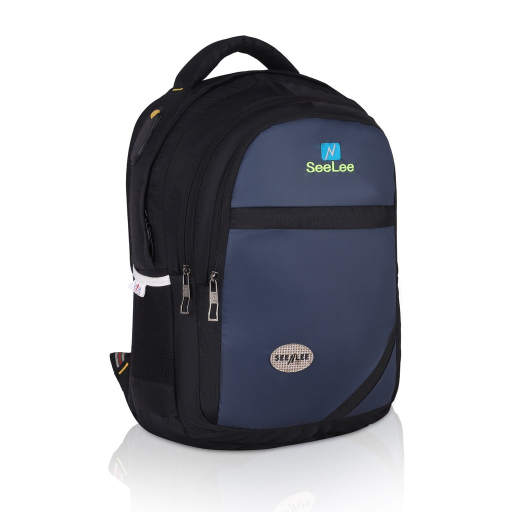 Seenlee Premium Dual-Tone Backpack | 18.5 Inch Multipurpose Laptop Backpack for College, Office & Travel | Stylish Bag for Men & Women