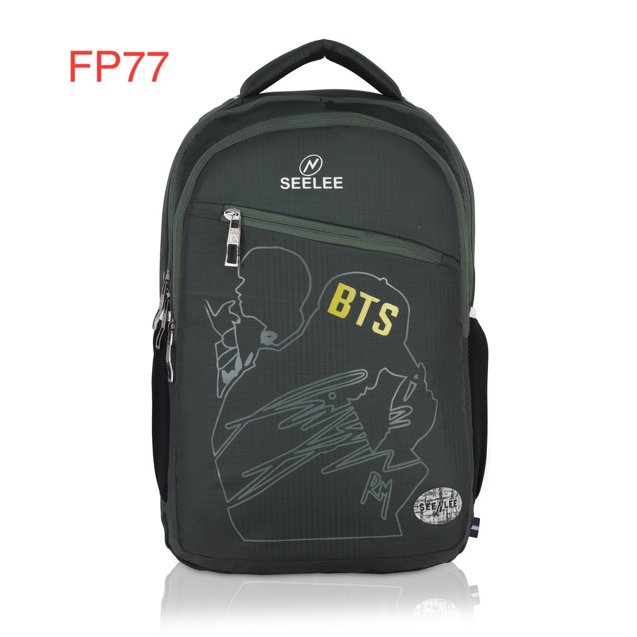 Seenlee BTS Edition Backpack | Trendy College, School & Travel Backpack for Boys & Girls | Stylish Multipurpose Bag