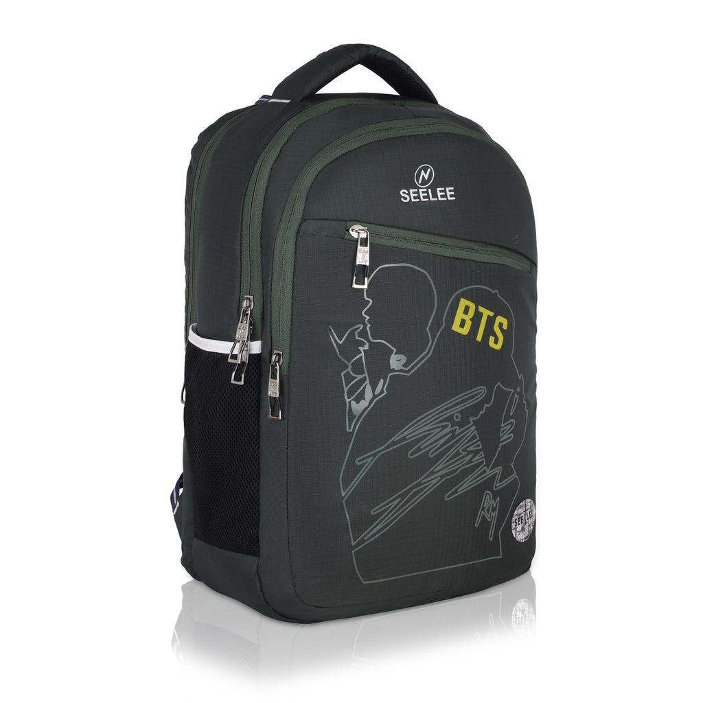 Seenlee BTS Edition Backpack | Trendy College, School & Travel Backpack for Boys & Girls | Stylish Multipurpose Bag