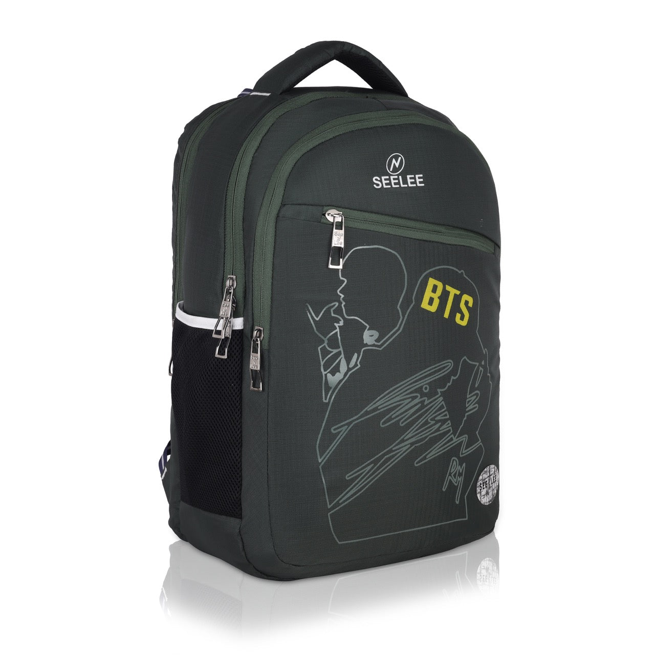 Seenlee BTS Edition Backpack | Trendy College, School & Travel Backpack for Boys & Girls | Stylish Multipurpose Bag