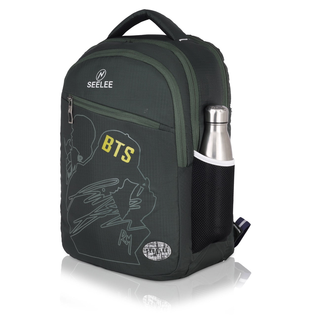 Seenlee BTS Edition Backpack | Trendy College, School & Travel Backpack for Boys & Girls | Stylish Multipurpose Bag