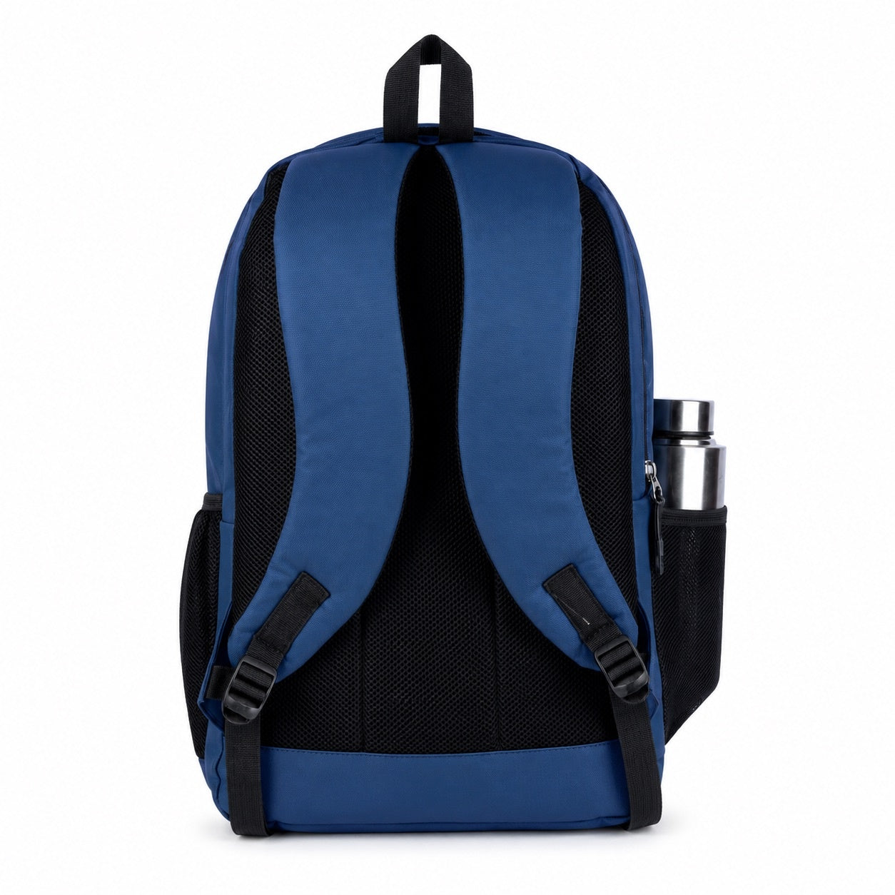 SeeNLee Unisex Laptop Backpack with Multiple Compartments, Quick Access Front Pockets, Bottle Pocket & Padded Shoulder Straps | College, School, Office & Travel Backpack – Navy Blue