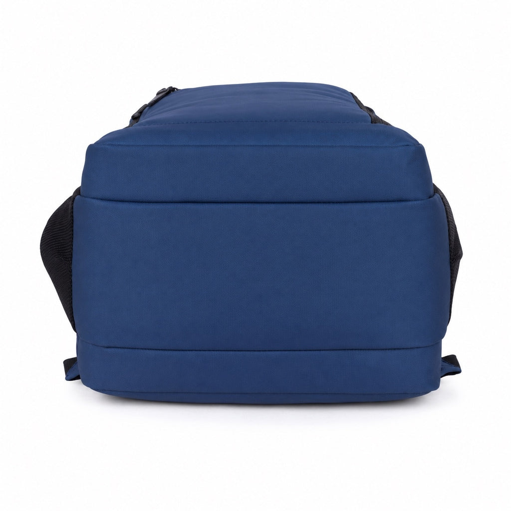 SeeNLee Unisex Laptop Backpack with Multiple Compartments, Quick Access Front Pockets, Bottle Pocket & Padded Shoulder Straps | College, School, Office & Travel Backpack – Navy Blue