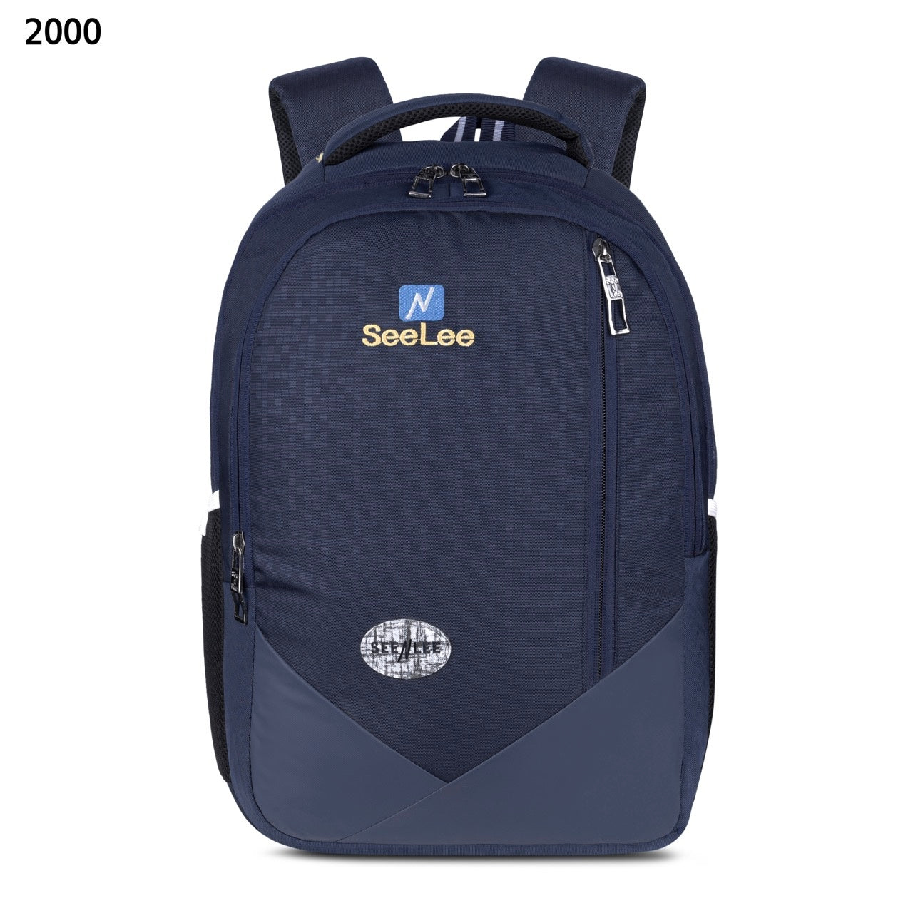 SeeNLee Unisex Laptop Backpack with Multiple Compartments, Bottle Pocket & Padded Shoulder Straps | Spacious School, College, Office & Travel Backpack