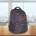 Sudan Large Laptop Backpack for Men & Women | 18.5 Inch Multi-Compartment College, Office & Travel Backpack | Spacious Daily Use Bag with Bottle Pocket | Grey