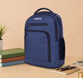 SeeNLee Unisex Laptop Backpack with Multiple Compartments, Quick Access Front Pockets, Bottle Pocket & Padded Shoulder Straps | College, School, Office & Travel Backpack – Navy Blue