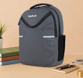 SeeNLee Unisex Laptop Backpack with Multiple Compartments, Bottle Pocket & Padded Shoulder Straps | Spacious School, College, Office & Travel Backpack – Grey