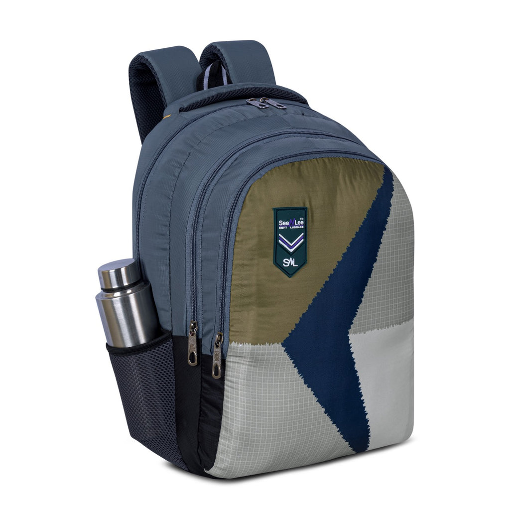 Seenlee Premium Designer Backpack | Stylish School, College & Travel Backpack for Boys & Girls | Multipurpose Bag