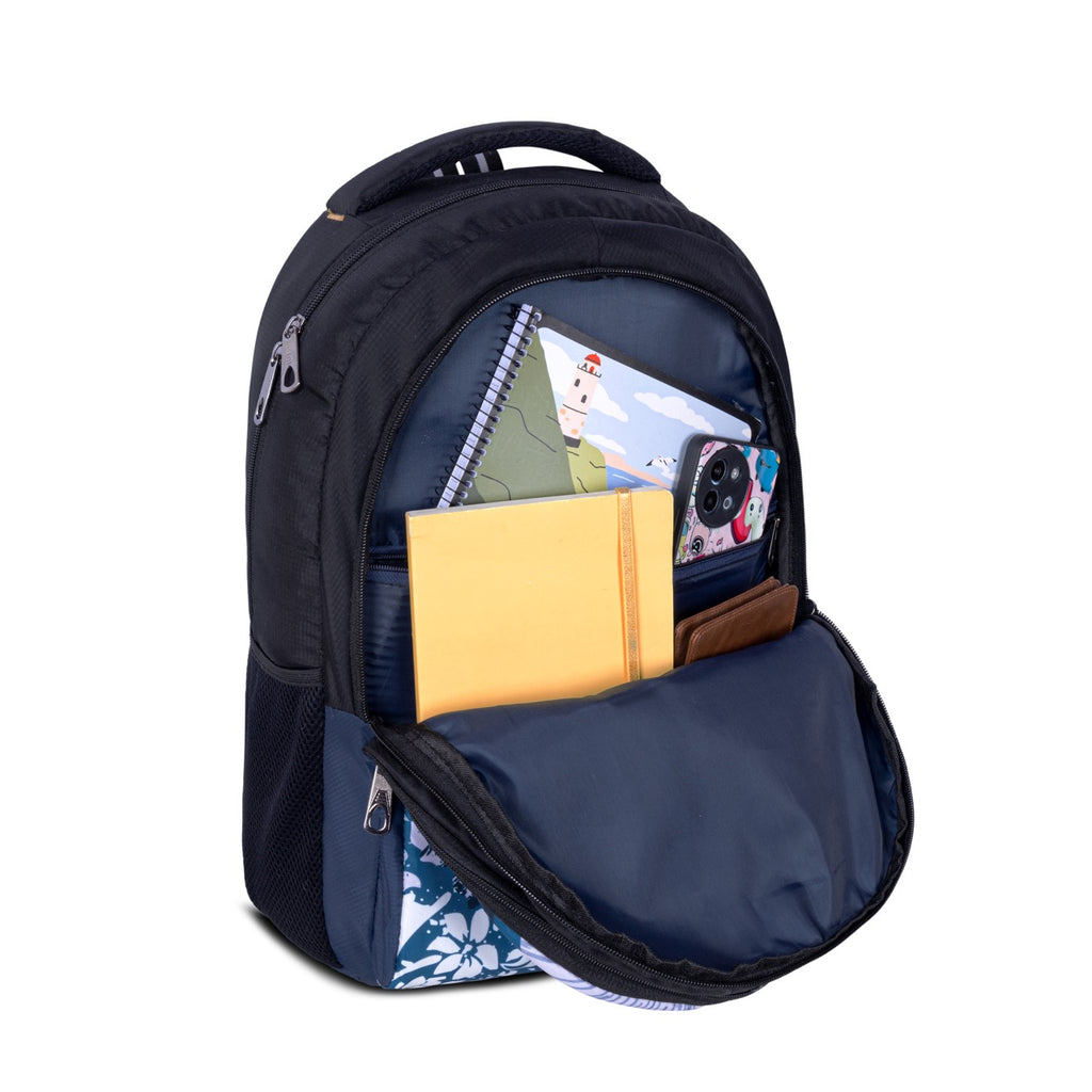 Seenlee Premium Printed Backpack | Stylish School, College & Travel Backpack for Boys & Girls | Multipurpose Bag