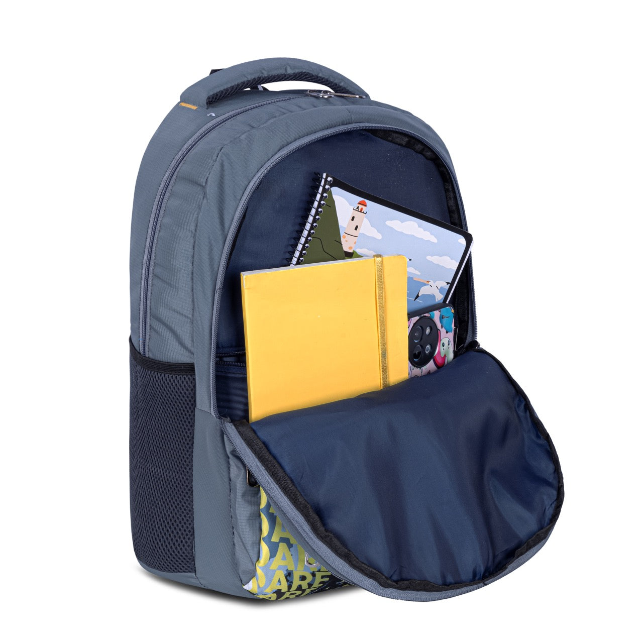 Seenlee Adventure Print Backpack | Stylish School, College & Travel Backpack for Boys | Multipurpose Daily Use Bag