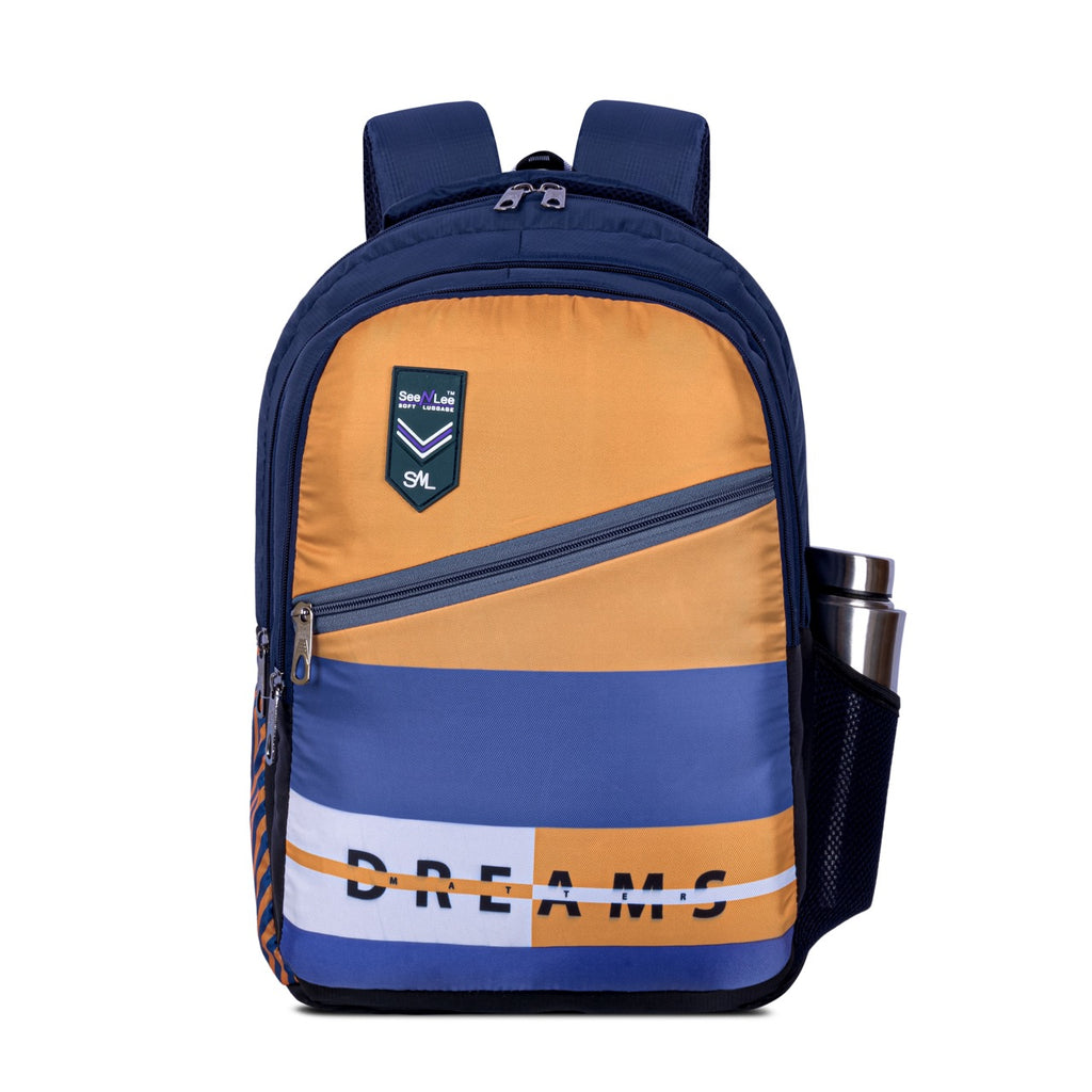 Seenlee Dreams Edition Backpack | Stylish School, College & Daily Use Backpack for Boys & Girls | Multipurpose Travel Bag