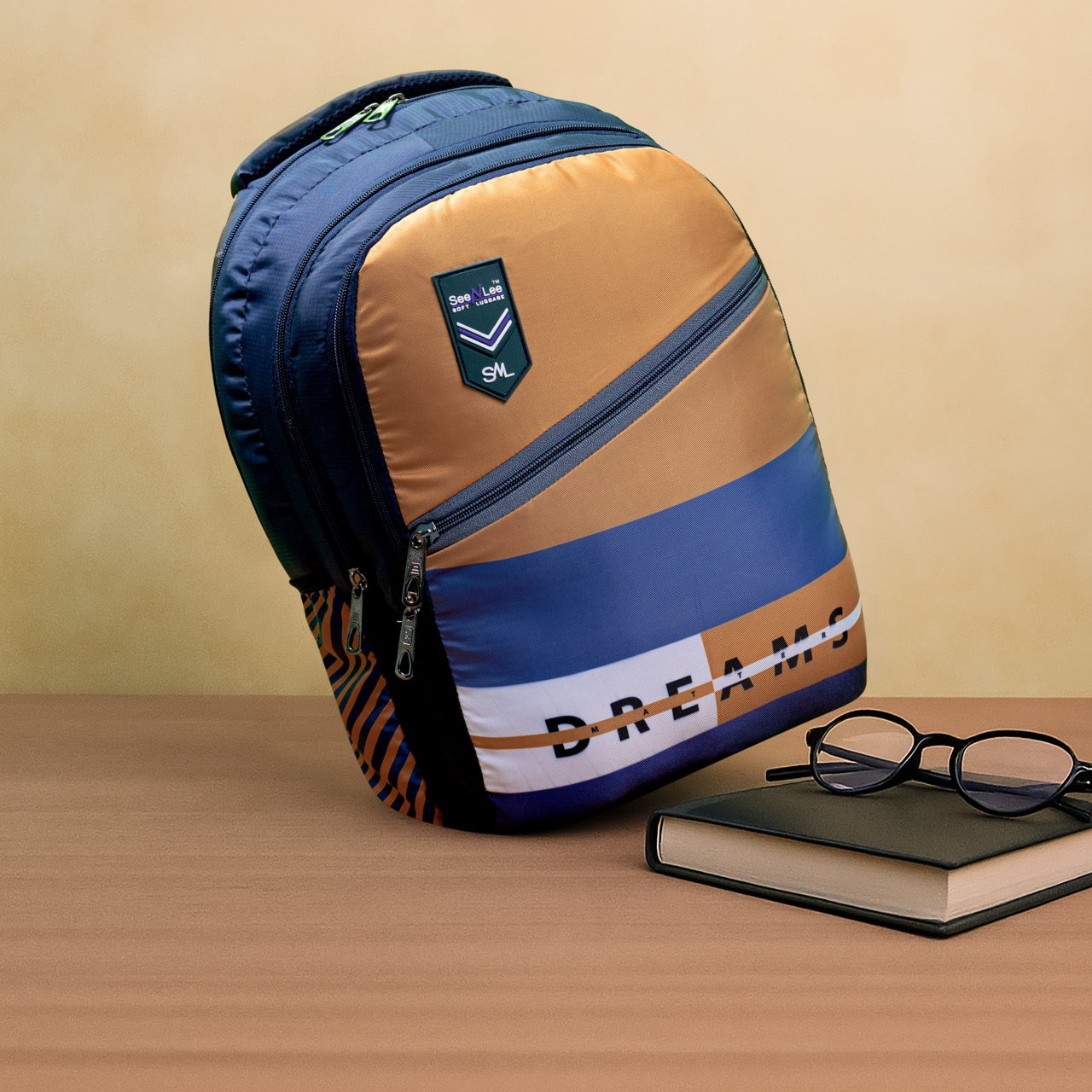 Seenlee Dreams Edition Backpack | Stylish School, College & Daily Use Backpack for Boys & Girls | Multipurpose Travel Bag