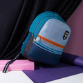 Seenlee Stripe Edition Backpack | Stylish School, College & Daily Use Backpack for Boys & Girls | Multipurpose Travel Bag