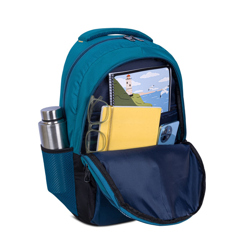 Seenlee Stripe Edition Backpack | Stylish School, College & Daily Use Backpack for Boys & Girls | Multipurpose Travel Bag