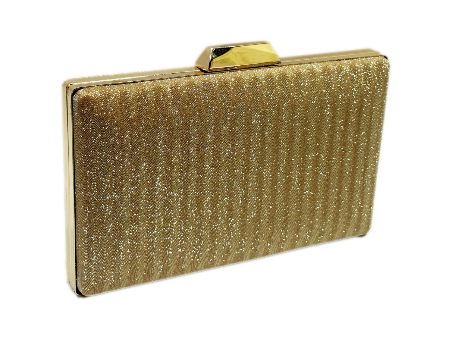 KarryQ Luxe Gold Croc Texture Box Clutch for Women | Premium Party, Wedding & Evening Handbag (Copy)