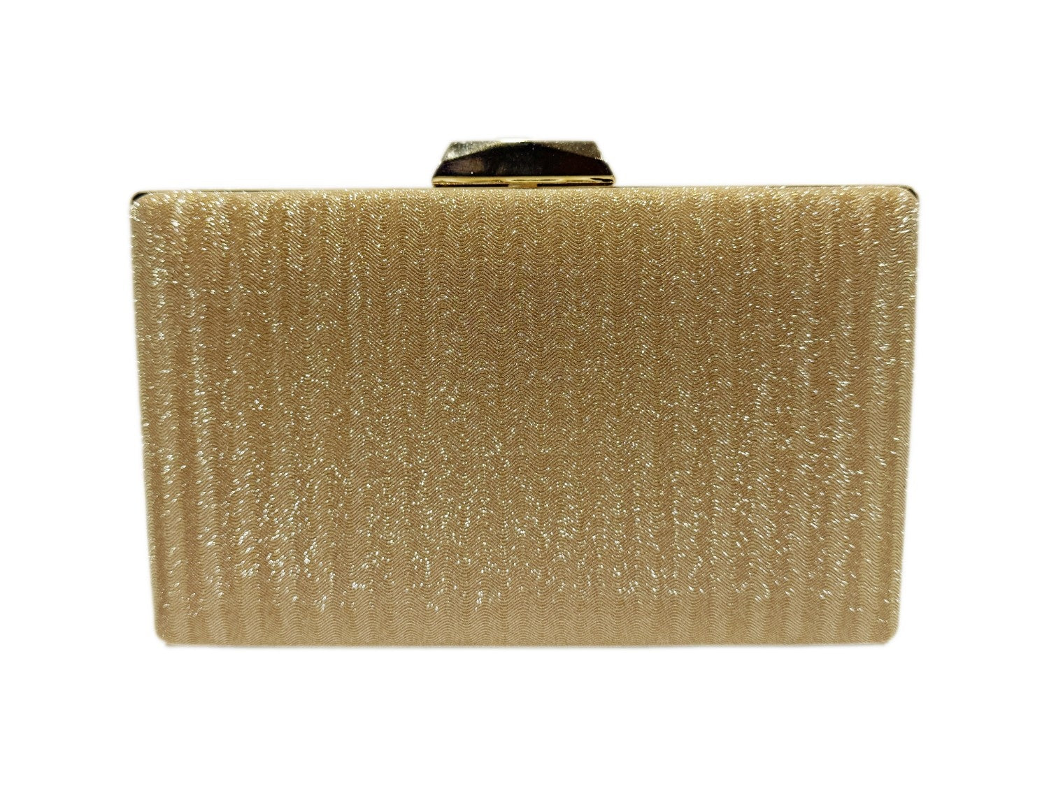 KarryQ Luxe Gold Croc Texture Box Clutch for Women | Premium Party, Wedding & Evening Handbag (Copy)