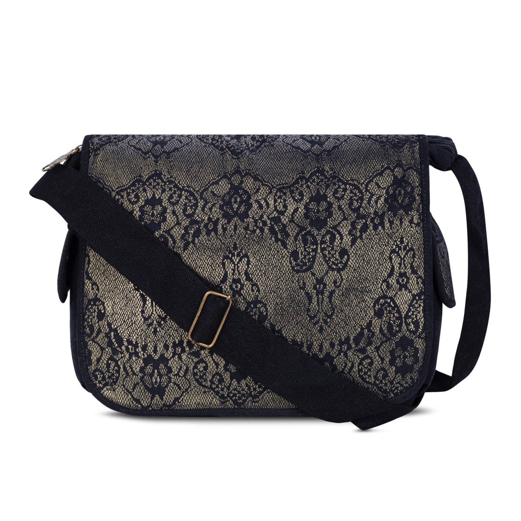 Seenlee Premium Messenger Sling Bag for Men & Women | Stylish Office, College & Travel Crossbody Shoulder Bag | Adjustable Strap | Multipurpose Side Bag