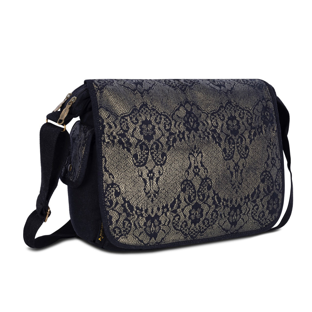 Seenlee Premium Messenger Sling Bag for Men & Women | Stylish Office, College & Travel Crossbody Shoulder Bag | Adjustable Strap | Multipurpose Side Bag