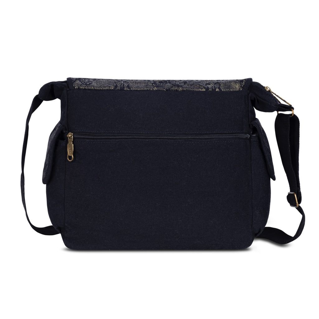 Seenlee Premium Messenger Sling Bag for Men & Women | Stylish Office, College & Travel Crossbody Shoulder Bag | Adjustable Strap | Multipurpose Side Bag