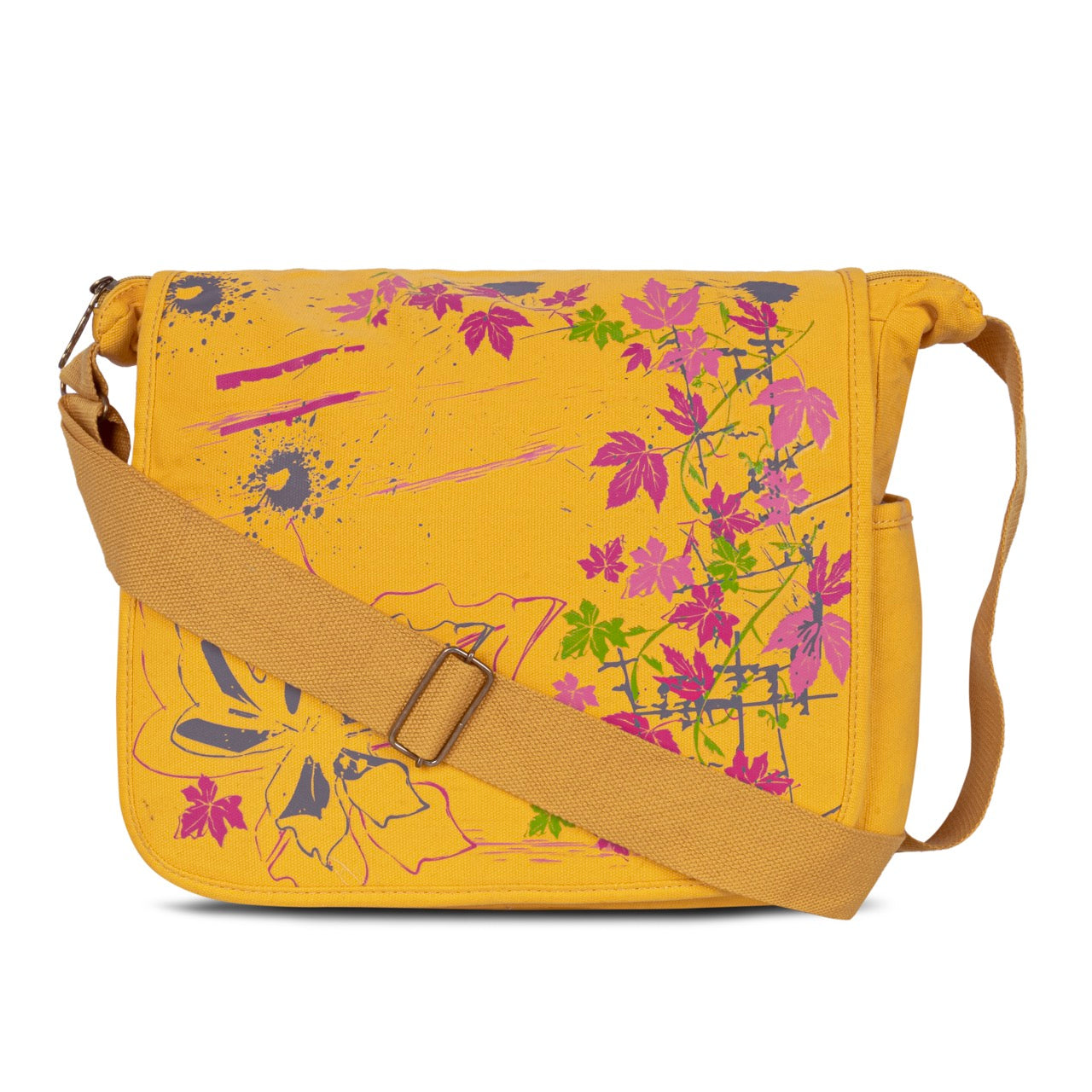 Seenlee Premium Floral Messenger Sling Bag for Women | Stylish Crossbody Shoulder Bag | College, Office, Travel & Daily Use Side Bag
