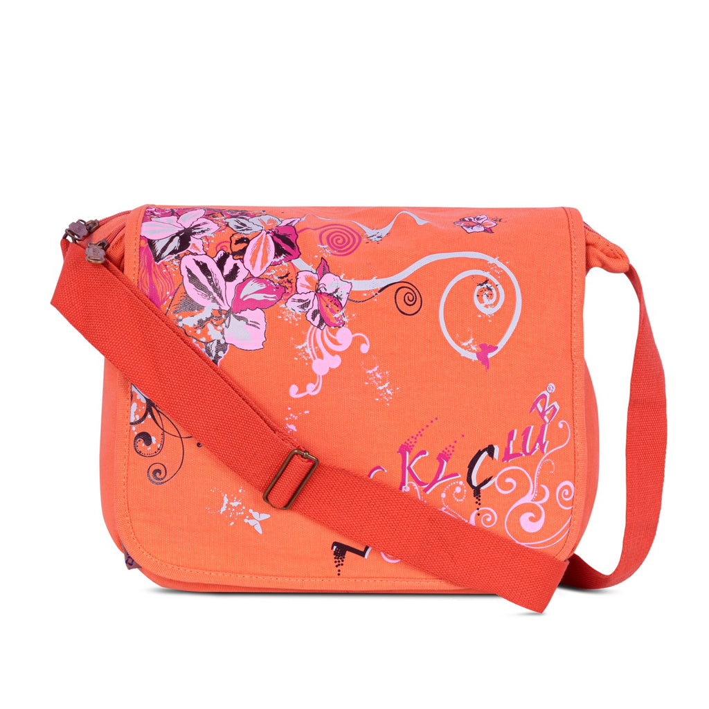 Seenlee Premium Floral Messenger Sling Bag for Women | Stylish Crossbody Side Bag | College, Office, Travel & Daily Use Shoulder Bag