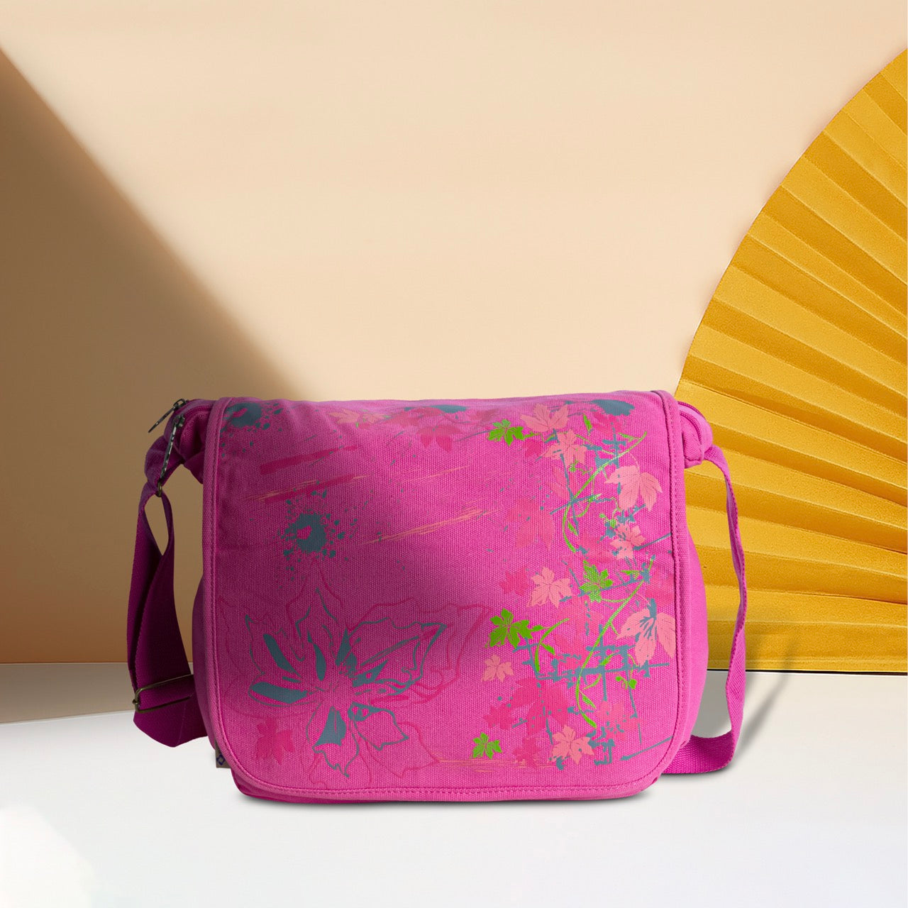 Seenlee Premium Floral Messenger Sling Bag for Women | Stylish Crossbody Side Bag | College, Office, Travel & Daily Use Shoulder Bag