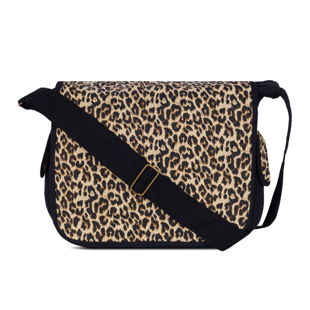 Sudan Premium Leopard Print Messenger Sling Bag for Women | Fashion Crossbody Shoulder Bag | Stylish Side Bag for College, Office, Travel & Everyday Use