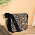 Sudan Premium Leopard Print Messenger Sling Bag for Women | Fashion Crossbody Shoulder Bag | Stylish Side Bag for College, Office, Travel & Everyday Use