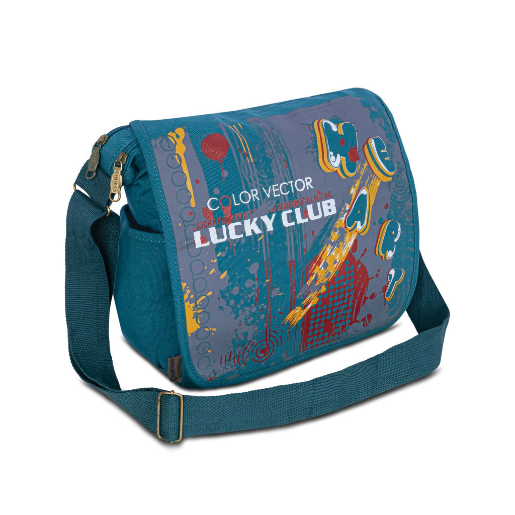 Trendy Graphic Messenger Sling Bag for Men & Boys | Premium Crossbody Shoulder Bag | Casual Side Bag for College, Office, Travel & Daily Use