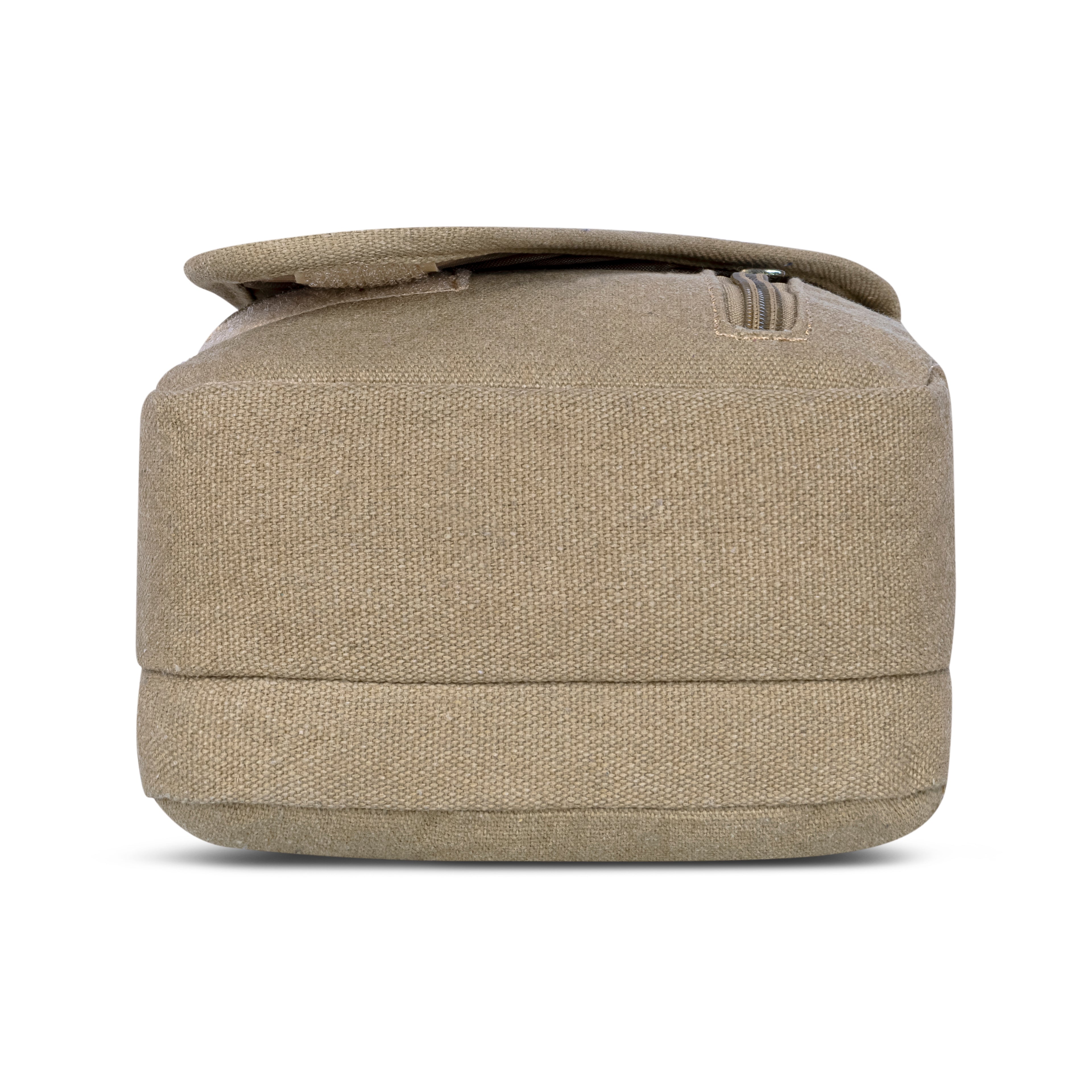 Sudan Premium Canvas Mini Sling Bag for Men | Compact Crossbody Pouch | Travel Organizer Side Bag for Mobile, Wallet & Daily Essentials
