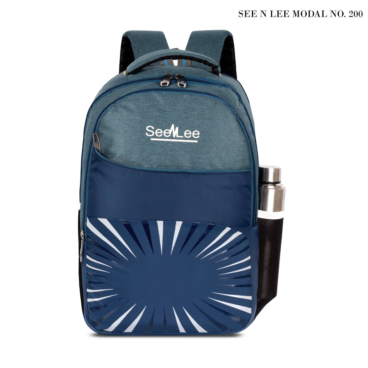 Seenlee Premium Dual-Tone Backpack | Stylish College, Office & Travel Laptop Bag for Men & Women