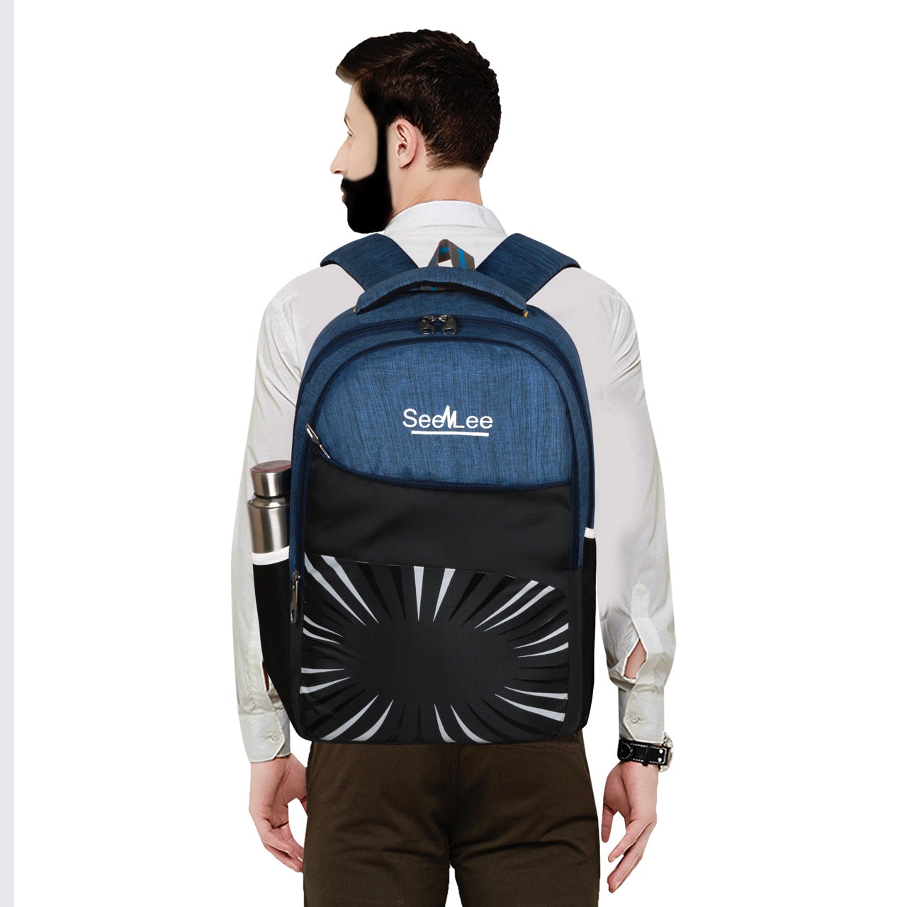 Seenlee Model 200 Premium Backpack | Stylish Laptop Backpack for College, Office & Travel | Multipurpose Bag for Men & Women