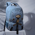 Sudan Premium Canvas Laptop Backpack for Men & Women | Spacious Multi-Compartment College, Office & Travel Bag | Laptop Backpack with Organizer Pockets & Bottle Holder | Blue
