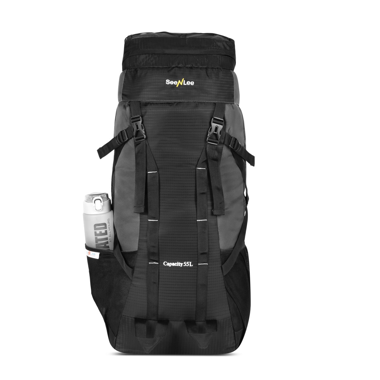 Seenlee 55L Trekking Backpack | Large Capacity Hiking Rucksack | Camping, Trekking & Travel Backpack for Men & Women