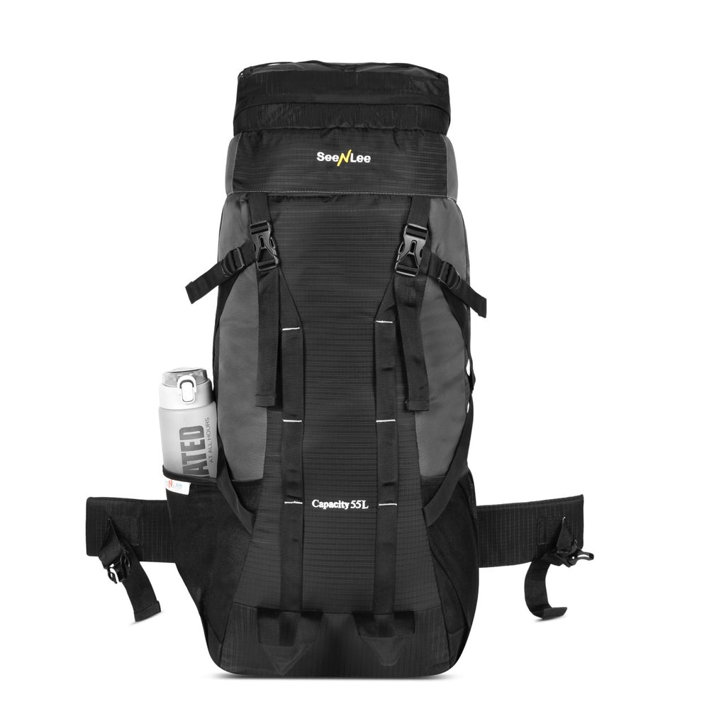 Seenlee 55L Trekking Backpack | Large Capacity Hiking Rucksack | Camping, Trekking & Travel Backpack for Men & Women