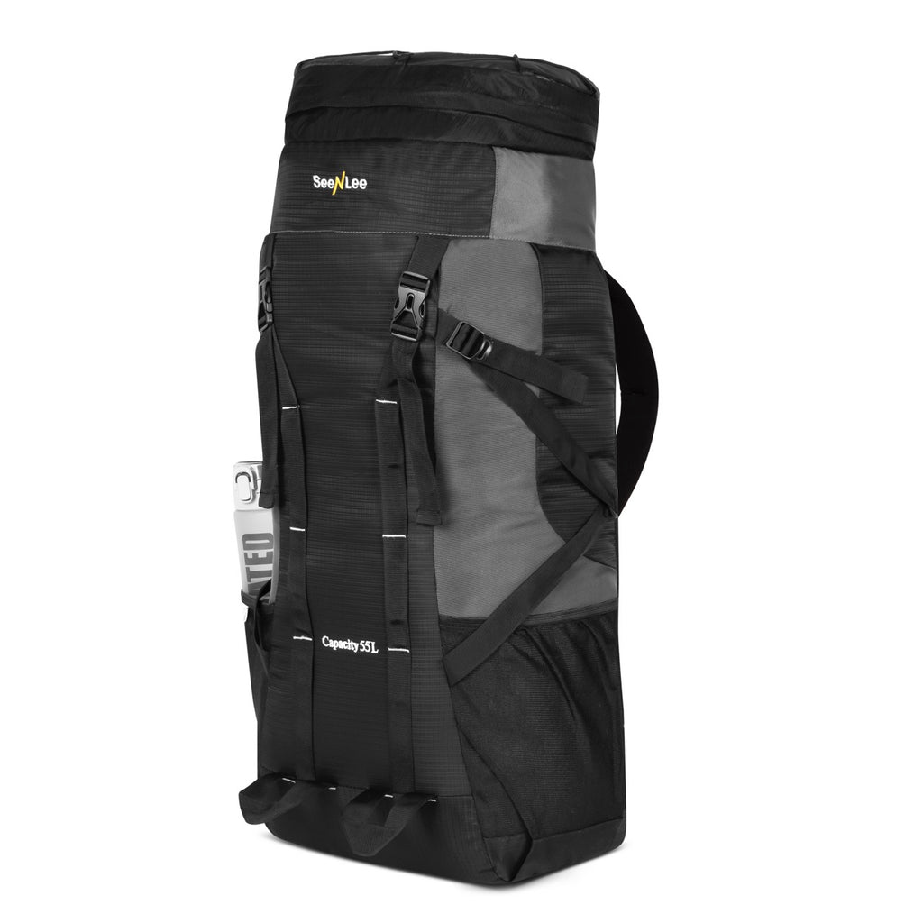 Seenlee 55L Trekking Backpack | Large Capacity Hiking Rucksack | Camping, Trekking & Travel Backpack for Men & Women