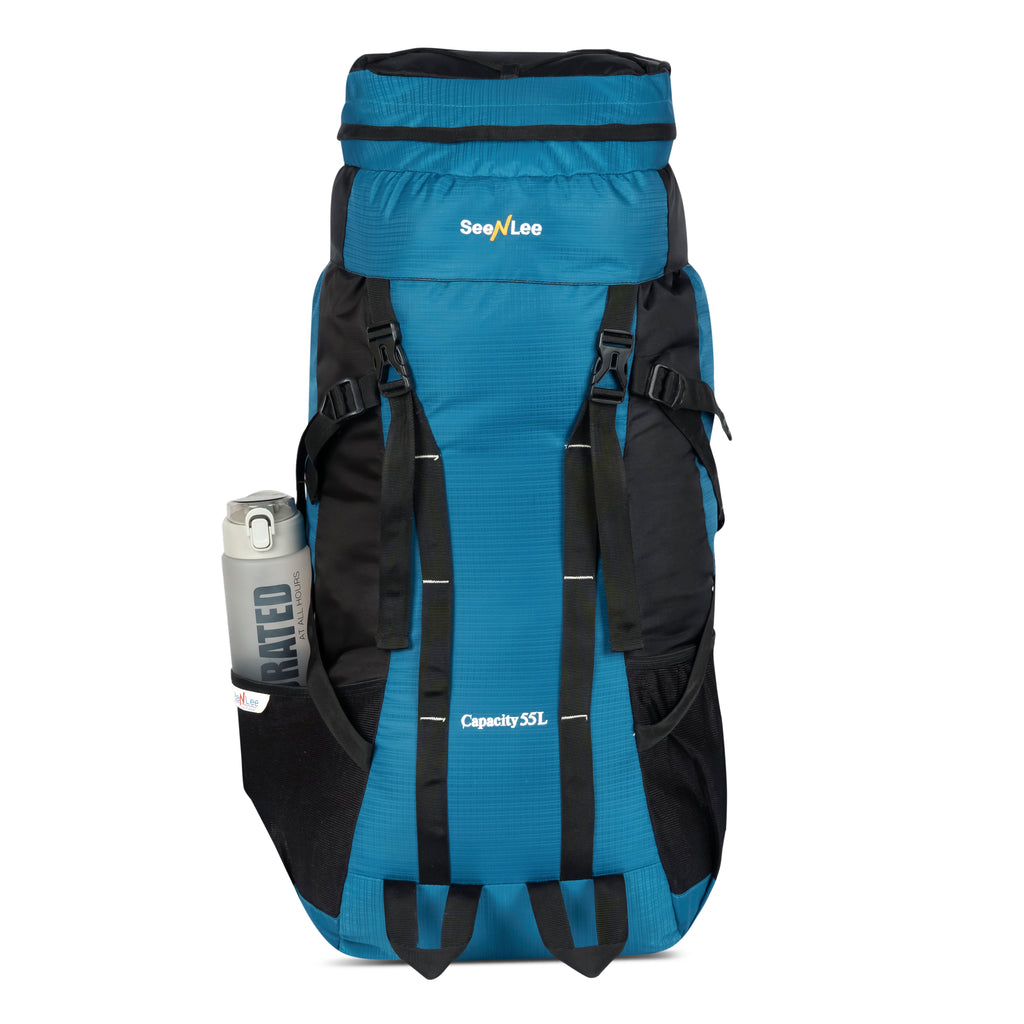 Seenlee 55L Trekking Backpack | Large Capacity Hiking Rucksack | Camping, Backpacking & Adventure Travel Bag for Men & Women