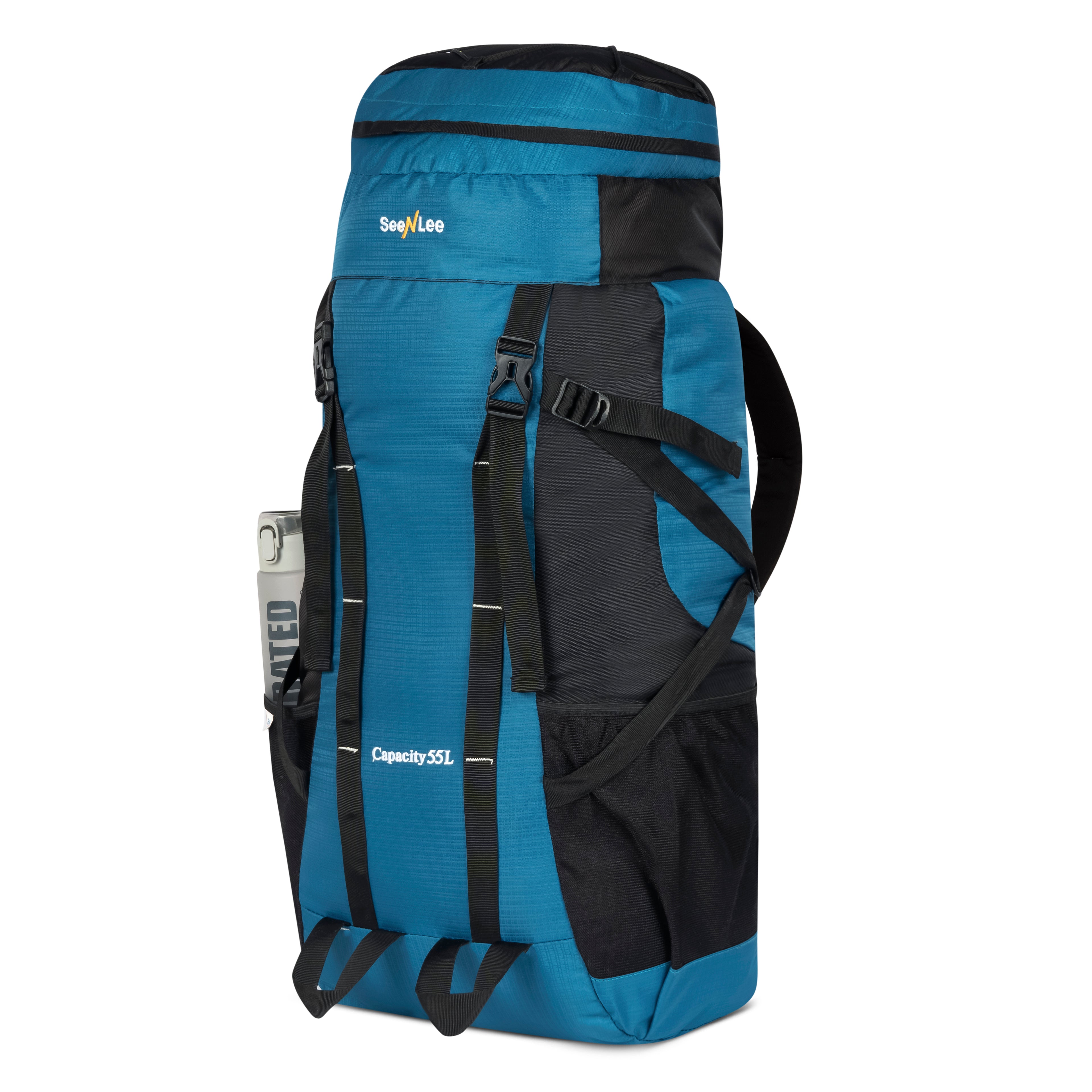 Seenlee 55L Trekking Backpack | Large Capacity Hiking Rucksack | Camping, Backpacking & Adventure Travel Bag for Men & Women