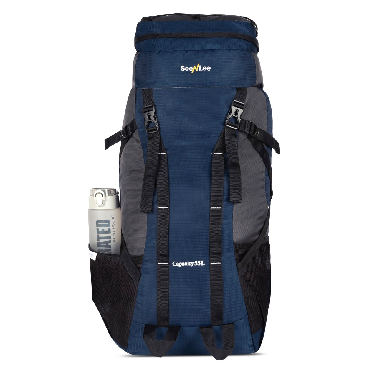 Seenlee 55L Premium Trekking Backpack | Waterproof Hiking Rucksack | Camping, Mountaineering & Travel Backpack for Men & Women