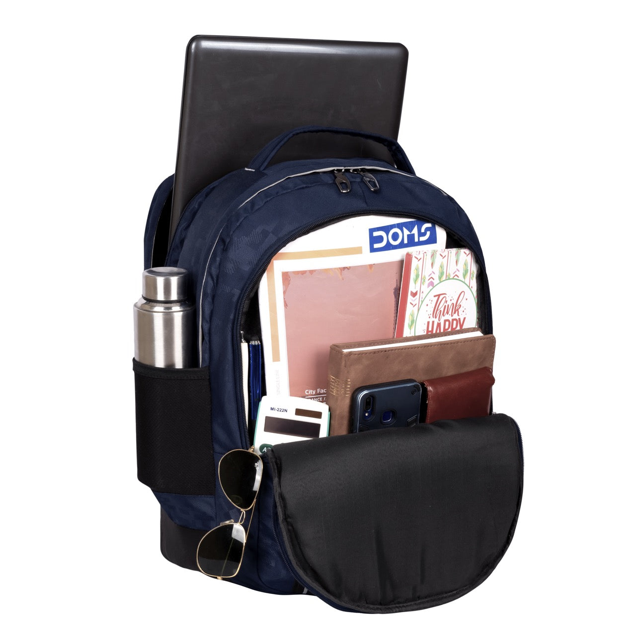Seenlee Premium Navy Blue Backpack | Stylish Multipurpose Laptop Bag for College, Office & Travel | Bag for Men & Women