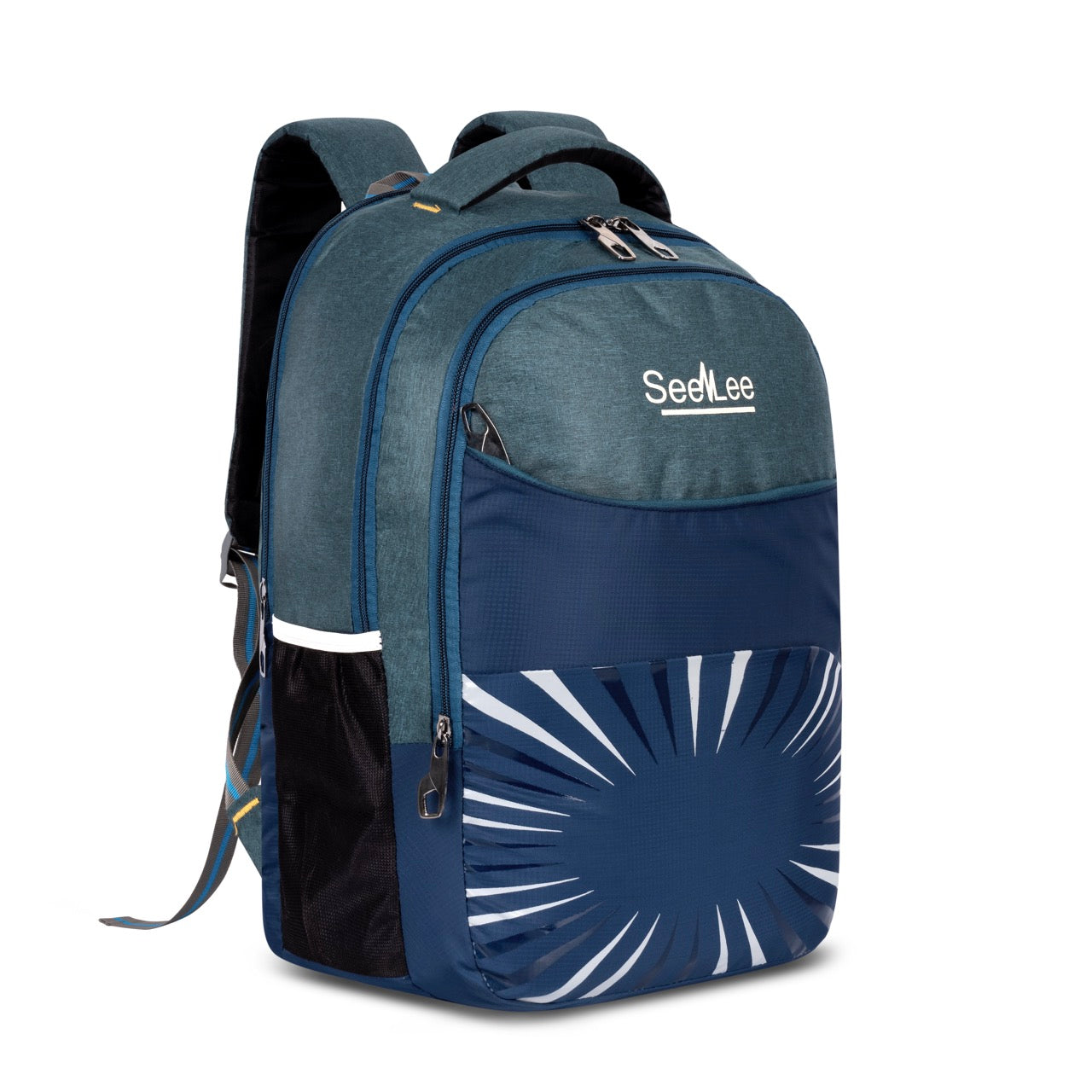 Seenlee Premium Dual-Tone Backpack | Stylish College, Office & Travel Laptop Bag for Men & Women
