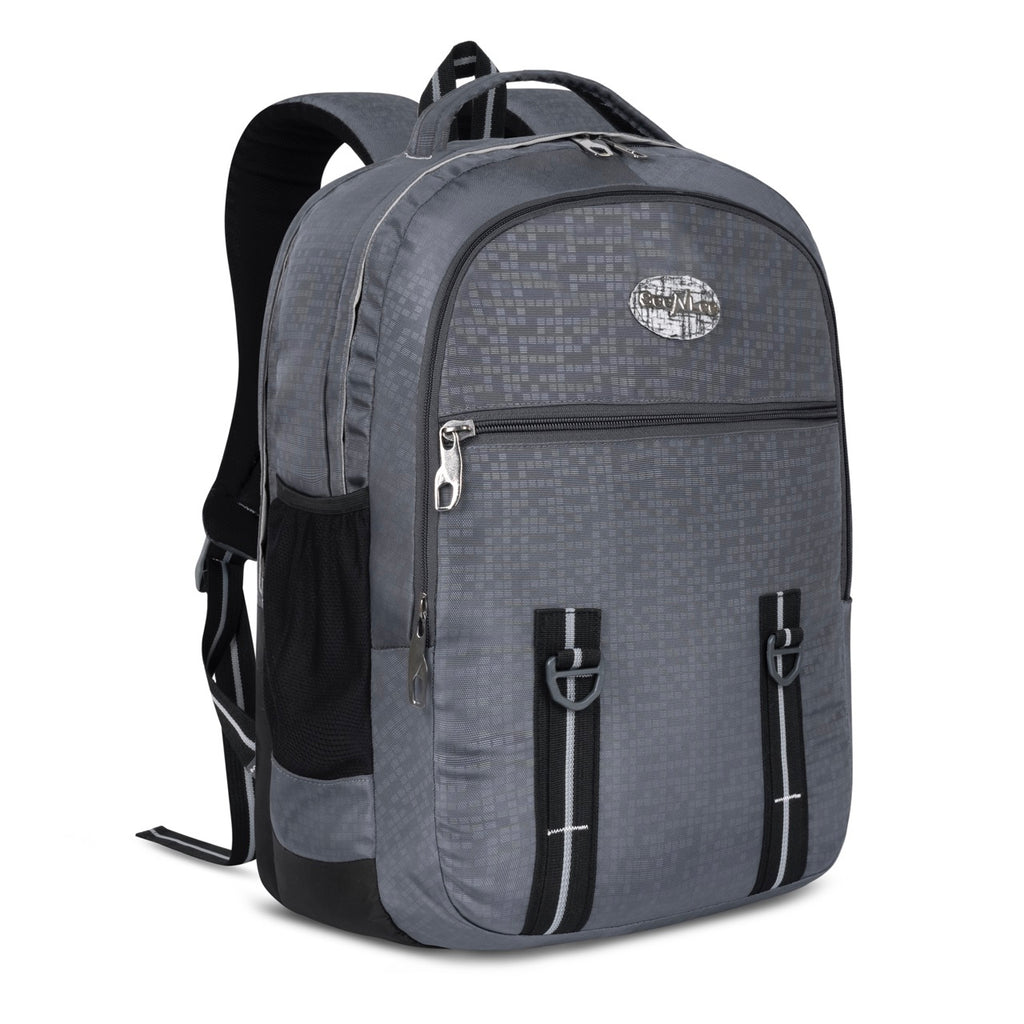 Seenlee Premium Grey Backpack | Stylish Laptop Backpack for College, Office & Travel | Multipurpose Bag for Men & Women